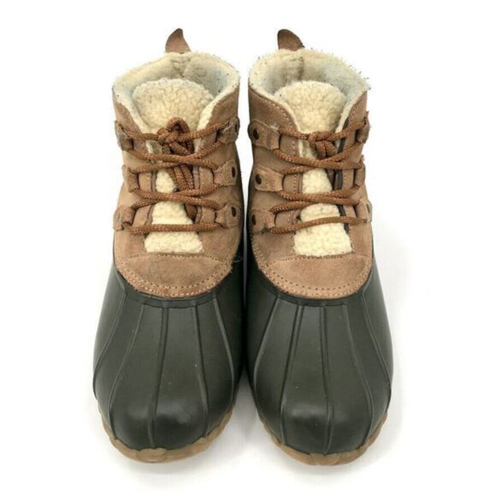 Sporto Quack Duck Boots‎ Ankle Rubber Leather 9M